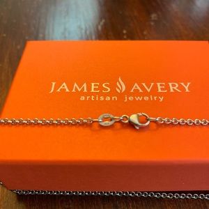 James Avery SS medium cable chain 30”